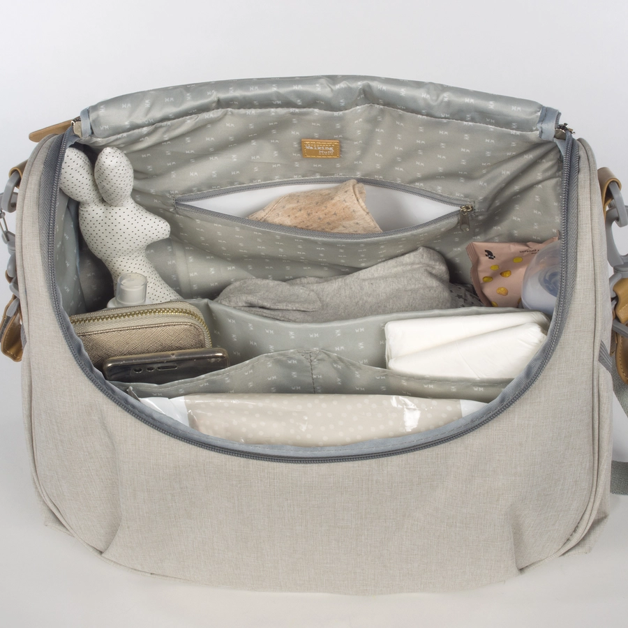 Walking Mum Wickeltasche Baby Nature Sand