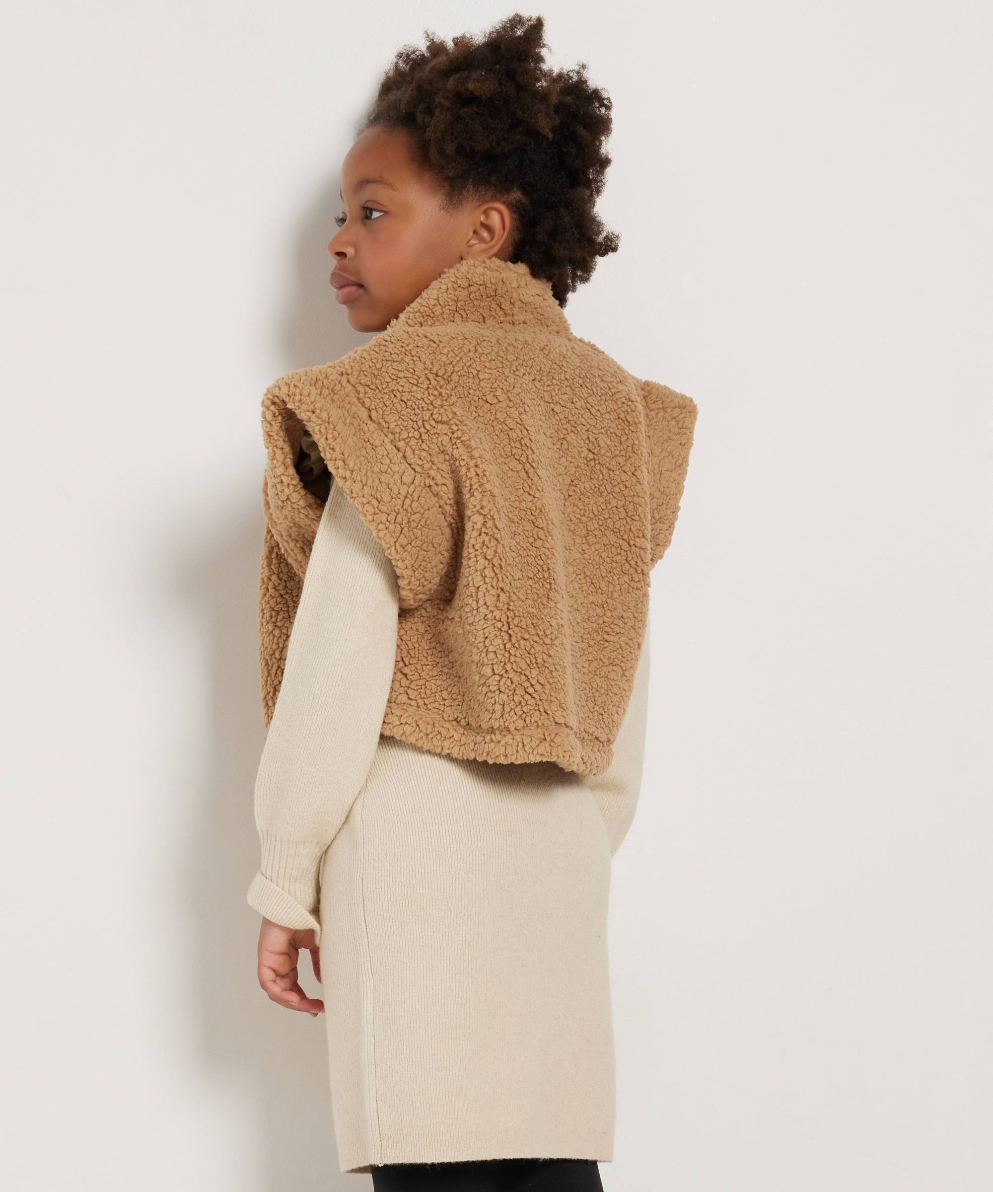 teddy gilet