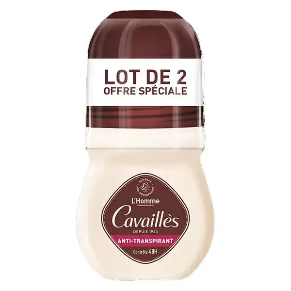 Rogé Cavaillès ABSORB+ 48h Desodorante Roll-On Masculino 50ml x2