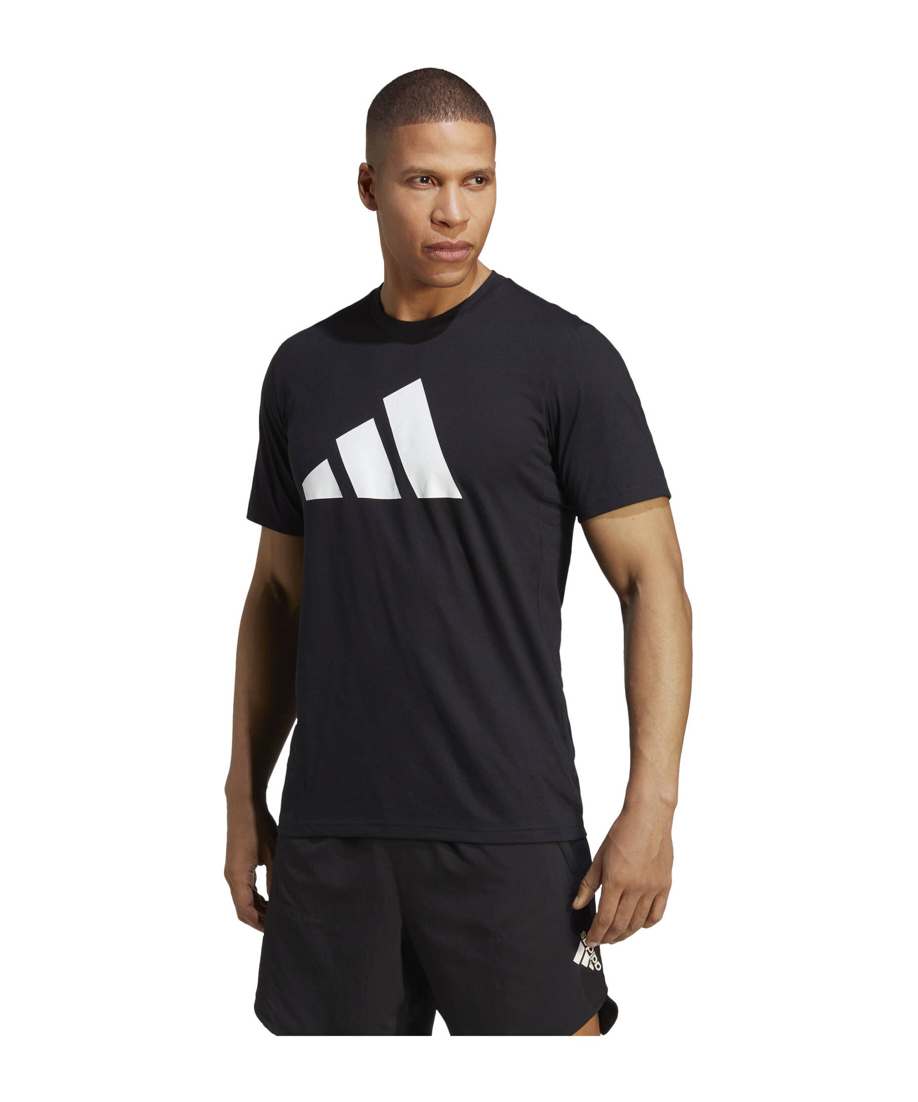adidas Performance| Herren Trainingsshirt TRAIN ESSENTIALS FEELREADY LOGO