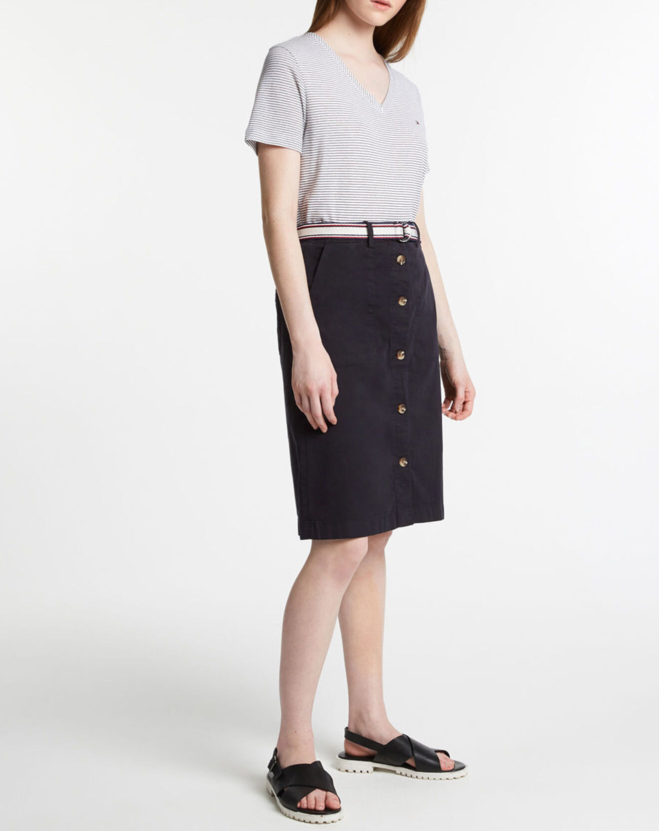 Tommy Hilfiger Jupe Chino bleu marine