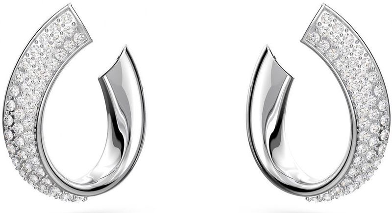 Swarovski - Exist Hoop - Oorringen - Zilverkleurig