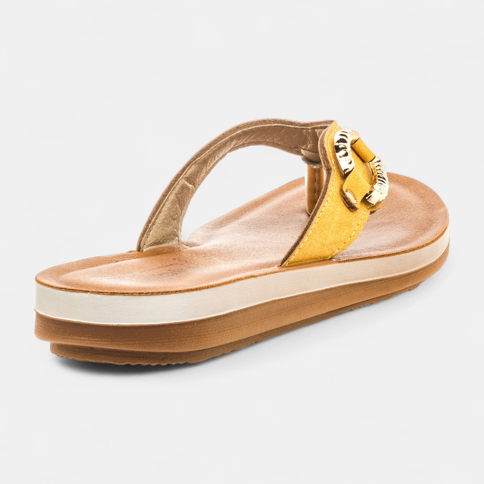 Entre-doigts Femme jaune