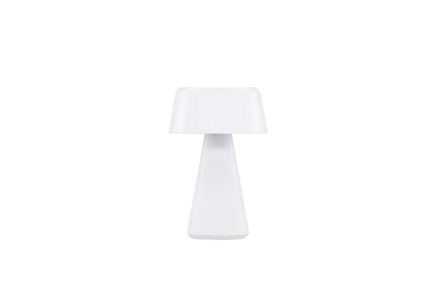 Statford LED tafellamp voor buiten, wit. 15 x 15 x 23 cm