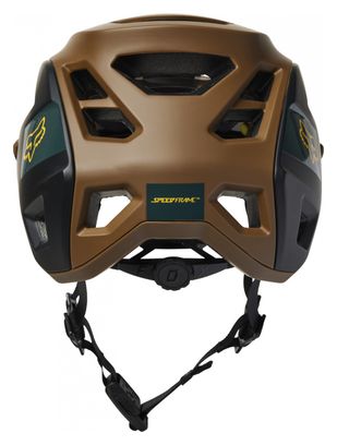 Casque Fox Speedframe Pro Blocked Marron - Produit Reconditionné