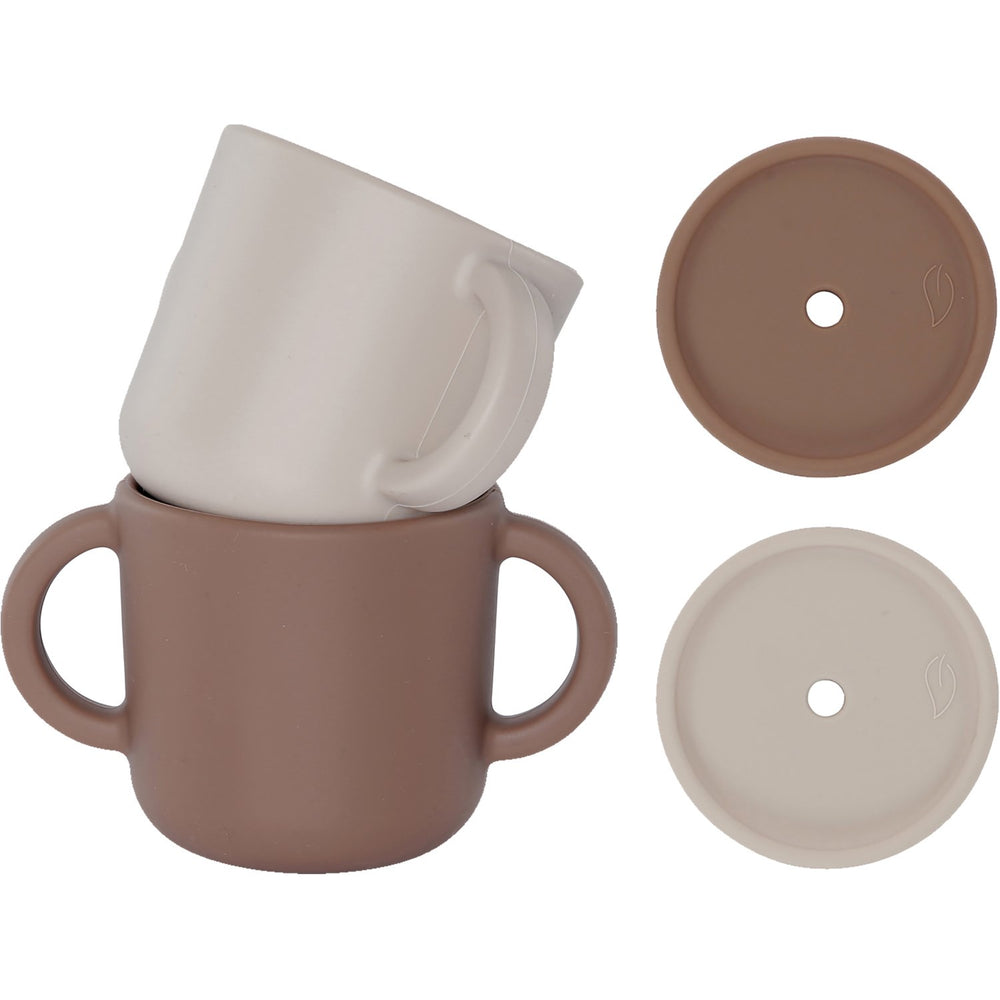 Køb By Lille Vilde Vintage & Blossom Cups W/lids 2pcs