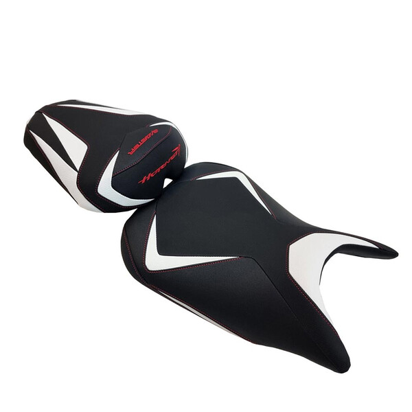 Bagster - Selle Ready Luxe série spéciale Honda CB750 Hornet (2023-) Noir / Blanc