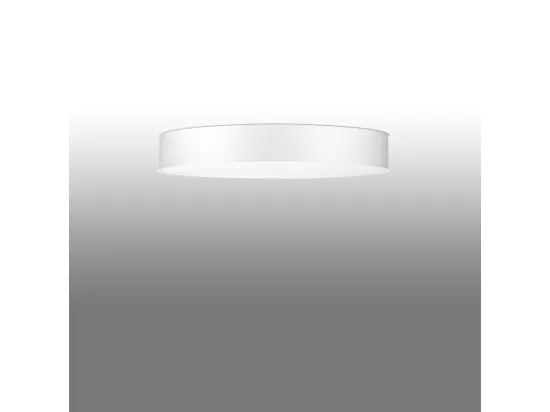 Sollux SKALA Plafonnier Cylindrique Blanc 90cm E27