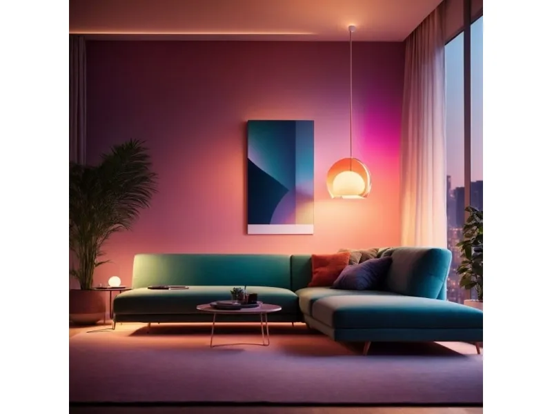 Lite Bulb Moments Smart Gulvlampe 22W RGB-lys