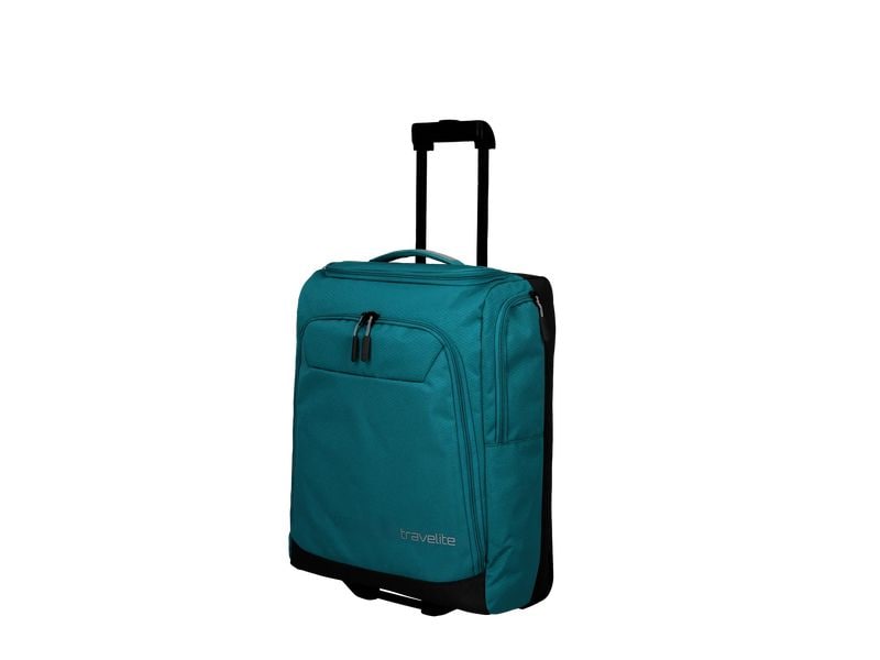 travelite Kick Off Rollenreisetasche S Petrol Reisekoffer