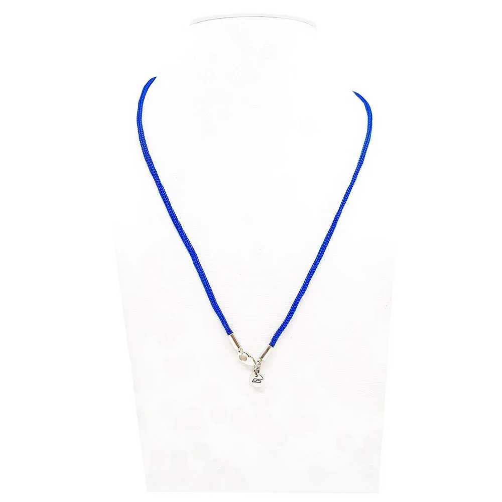 Dive silver Nylon halskette