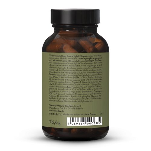 Sunday Natural Products  Brain Performance Limitless Mind