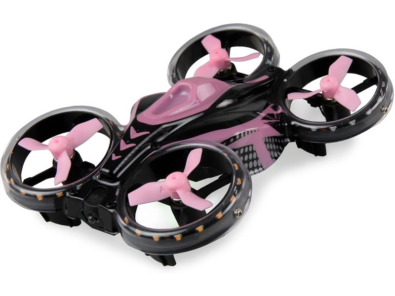 Amewi FightStar Battle Drone Pink, RTF 2-in-1-Drohne mit IR-Kampffunktion