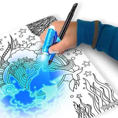 WeCool Magic Trace Light To Draw Fargeleggingssett Take me to the Zoo