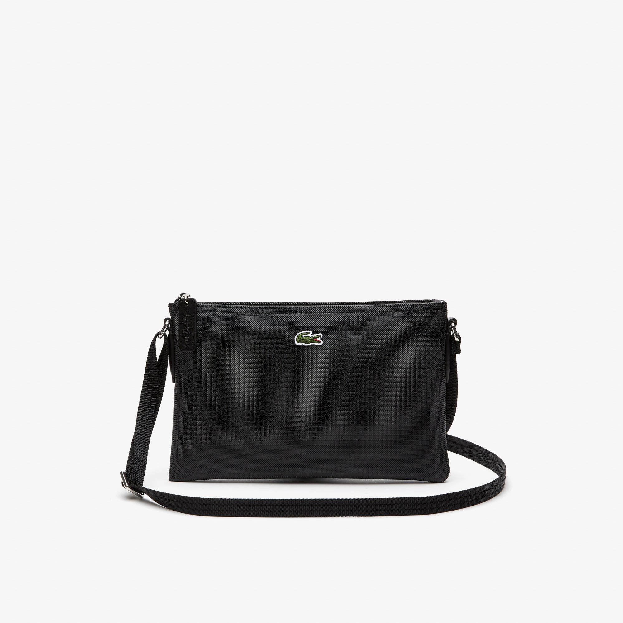 Sac crossover plat L.12.12 Concept uni Sacs à bandoulière - Noir - Lacoste - Femme