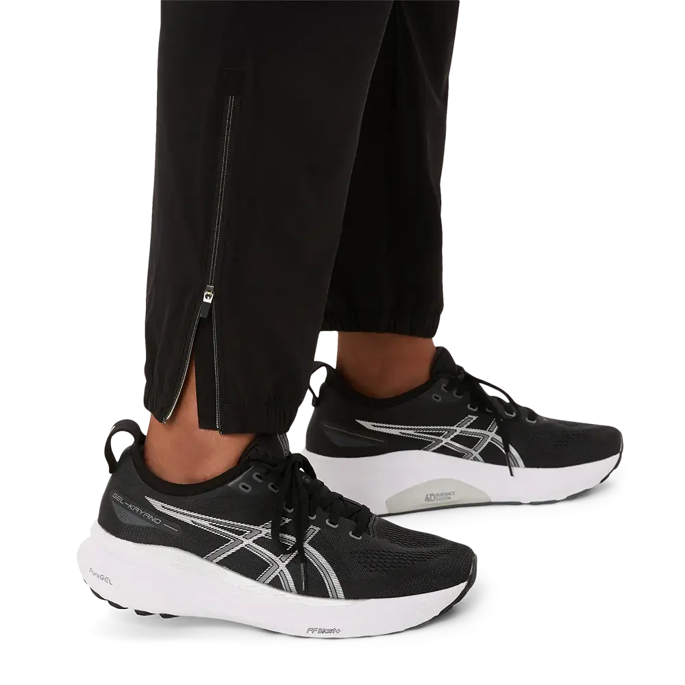 ASICS Core Woven Hardloopbroek Lang Zwart Dames