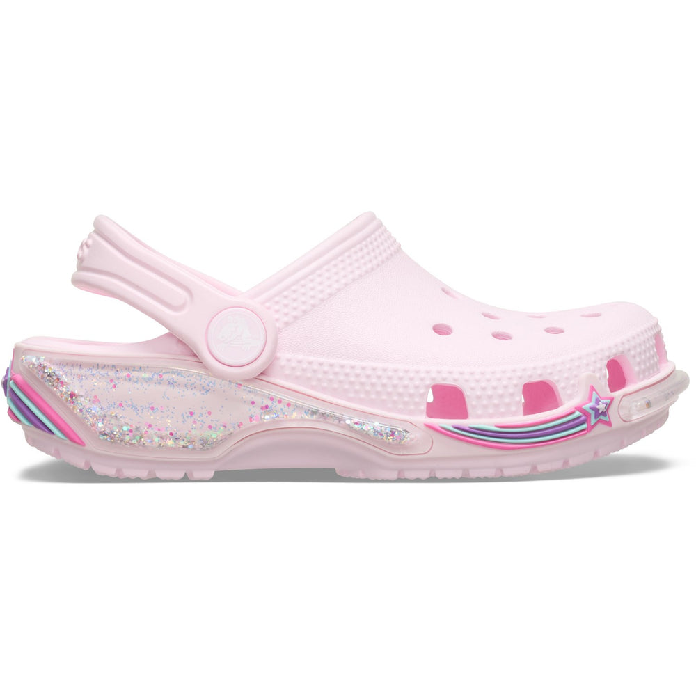 Køb Crocs Pink Milk Classic Star Sprinkel Shaker Clog