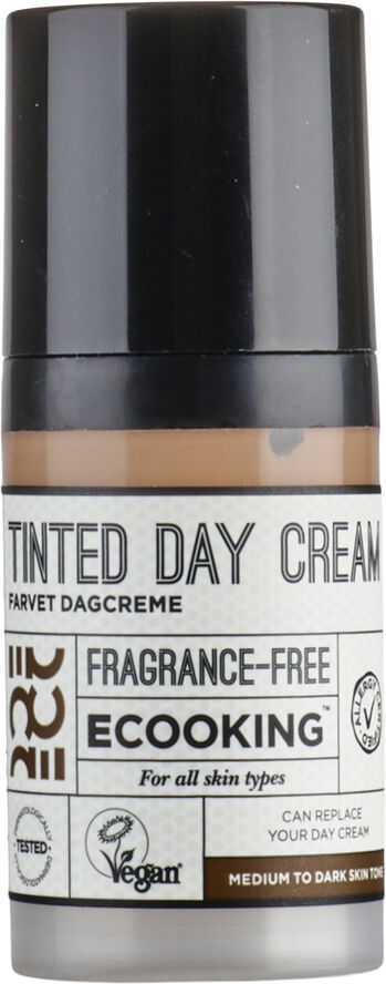 ECOOKING Tinted Day Cream - 30 ml Medium/Dark