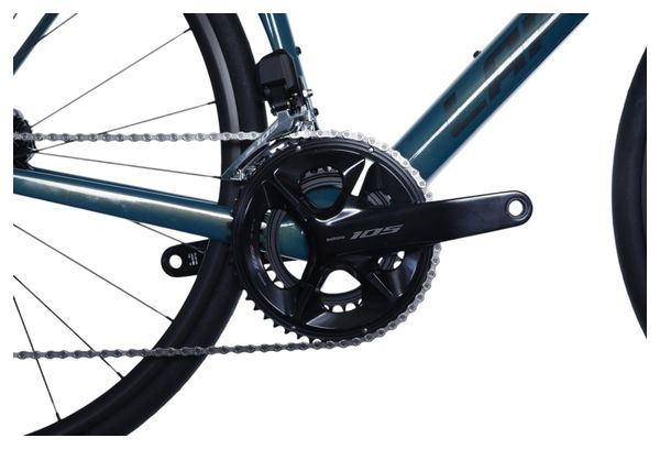 Vélo de Route Lapierre Pulsium 5.0 Shimano 105 Di2 12V 700mm Carbone Bleu Canard 2024 - Vélo d'exposition