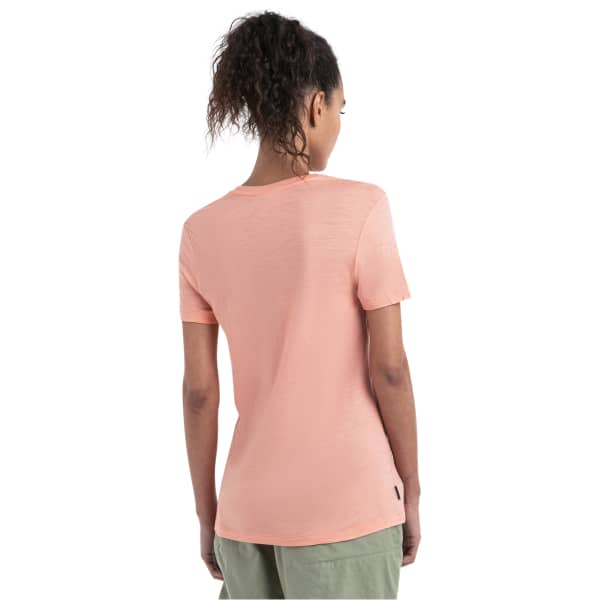 T-shirt randonnée ICEBREAKER W MERINO 150 TECH LITE III SS TEE GLOW