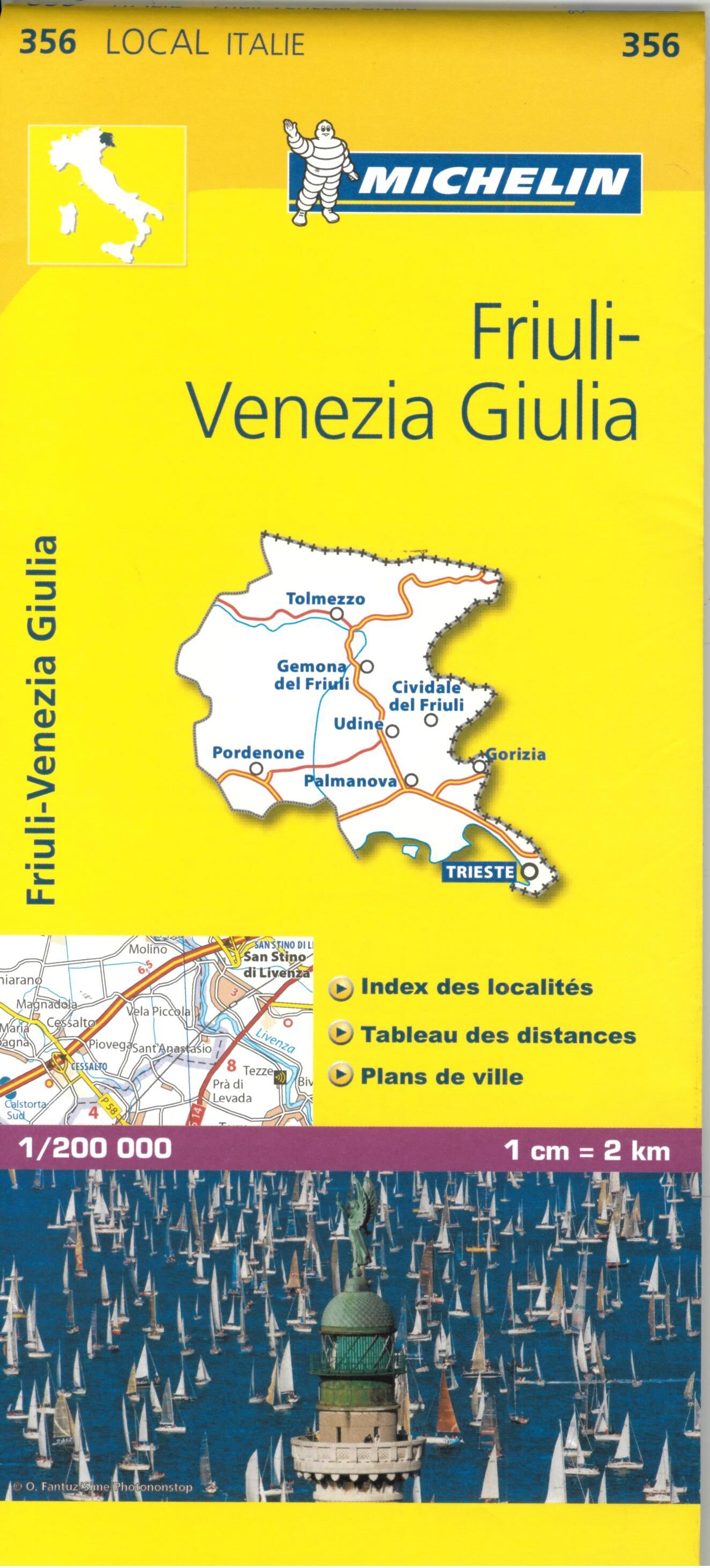 MICHELIN - 356 FRIULI VENEZIA GIULIA 1 200 000