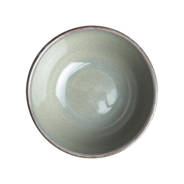 Herman den Blijker schaaltje - Ø 9 x 3.8 cm - lichtgrijs