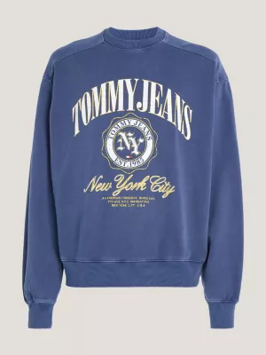 Moletom Varsity Logo Boxy Fit