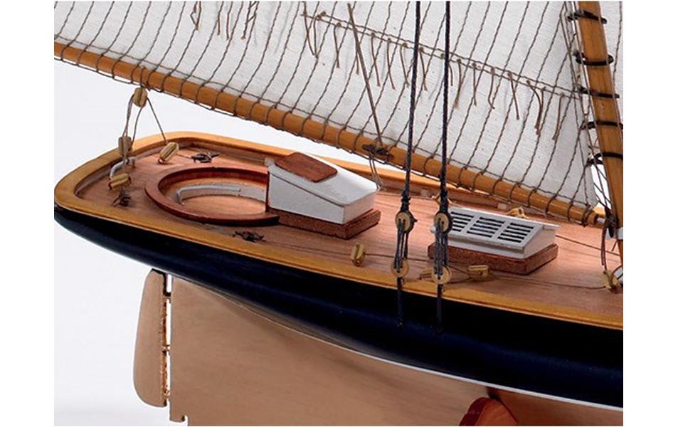 Bausatz Segelschiff America, 560 mm 1:72<br>Segelschiff Modellbausatz