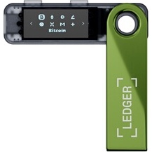 Cryptowallet Ledger Nano S Plus Vert patine