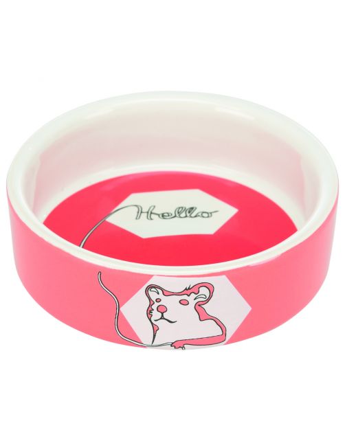 Trixie Voerbak Hamster Hello - Voerbak - ø8 cm 90 ml Assorti