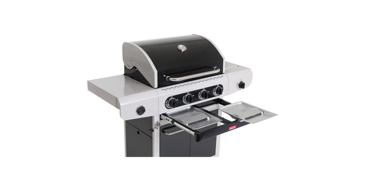 BarbecookSiesta 412 Black Edition gasbarbecue  (Zwart)