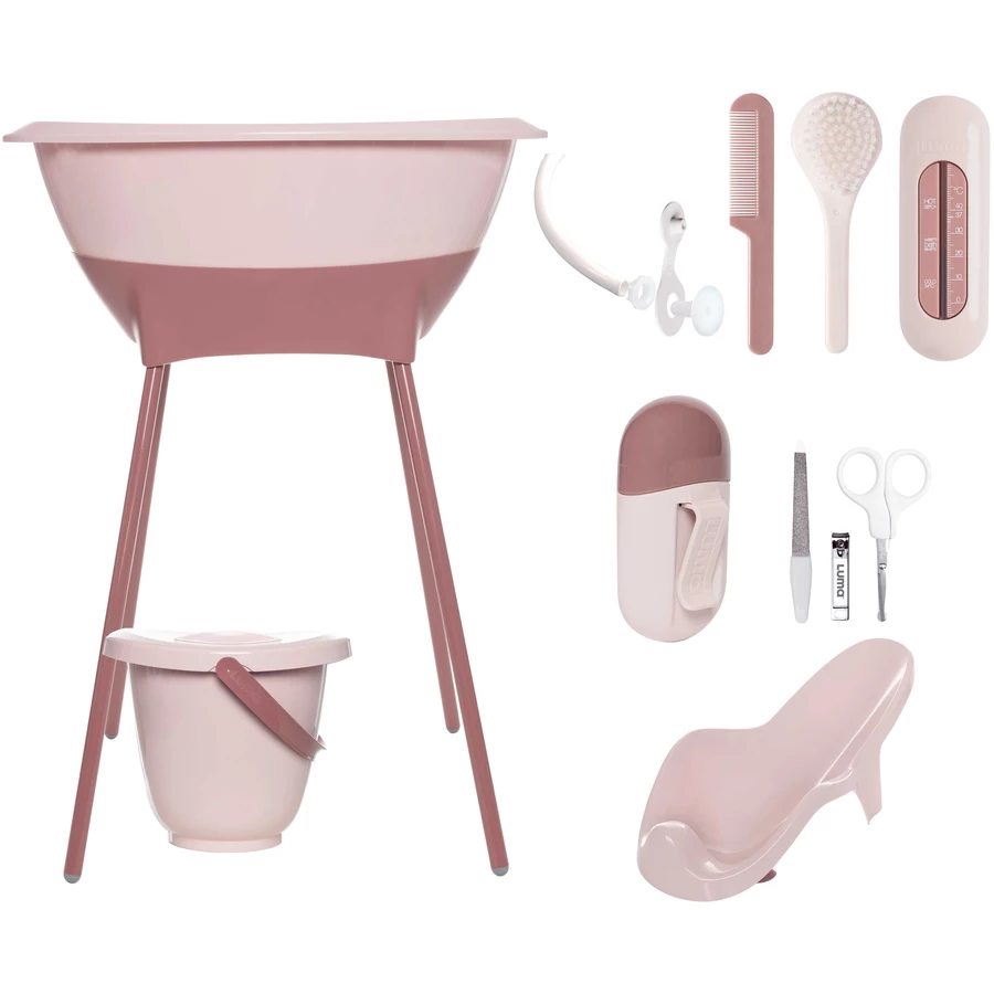 Luma® Babycare Bade- und Pflegeset Blossom Pink
