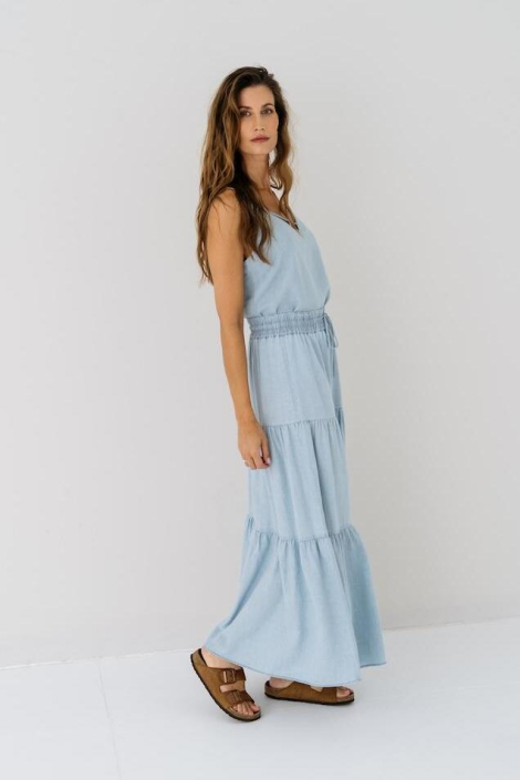 Maicazz blauwe dames top