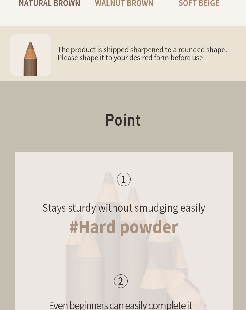 MACQUEEN - My Strong Eyebrow Pencil - 6 kleuren