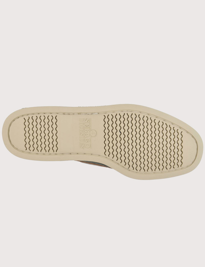 SEBAGO CHAUSSURES DOSKSIDES PORTLAND JIB VERT THYM TAUPE