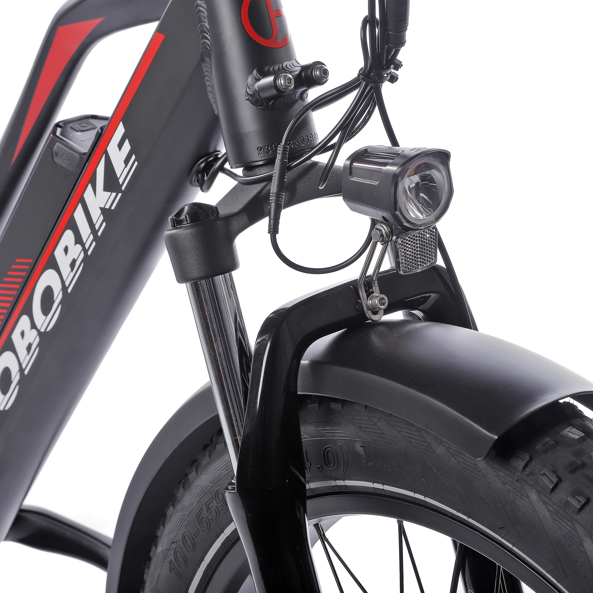 JOBOBIKE, Robin Hardtrail, Damen E-Bike 26 Zoll Fat-Reifen 250 W