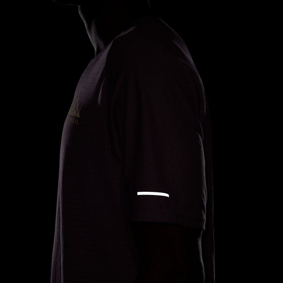 Nike Haut Running Dri-FIT Trail Solar Chase - Violet