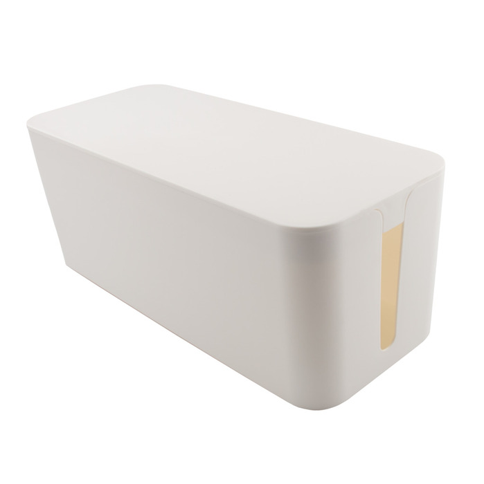 Kabelskjuler hvid 32 x 13,5 x 12,7 cm - Elworks