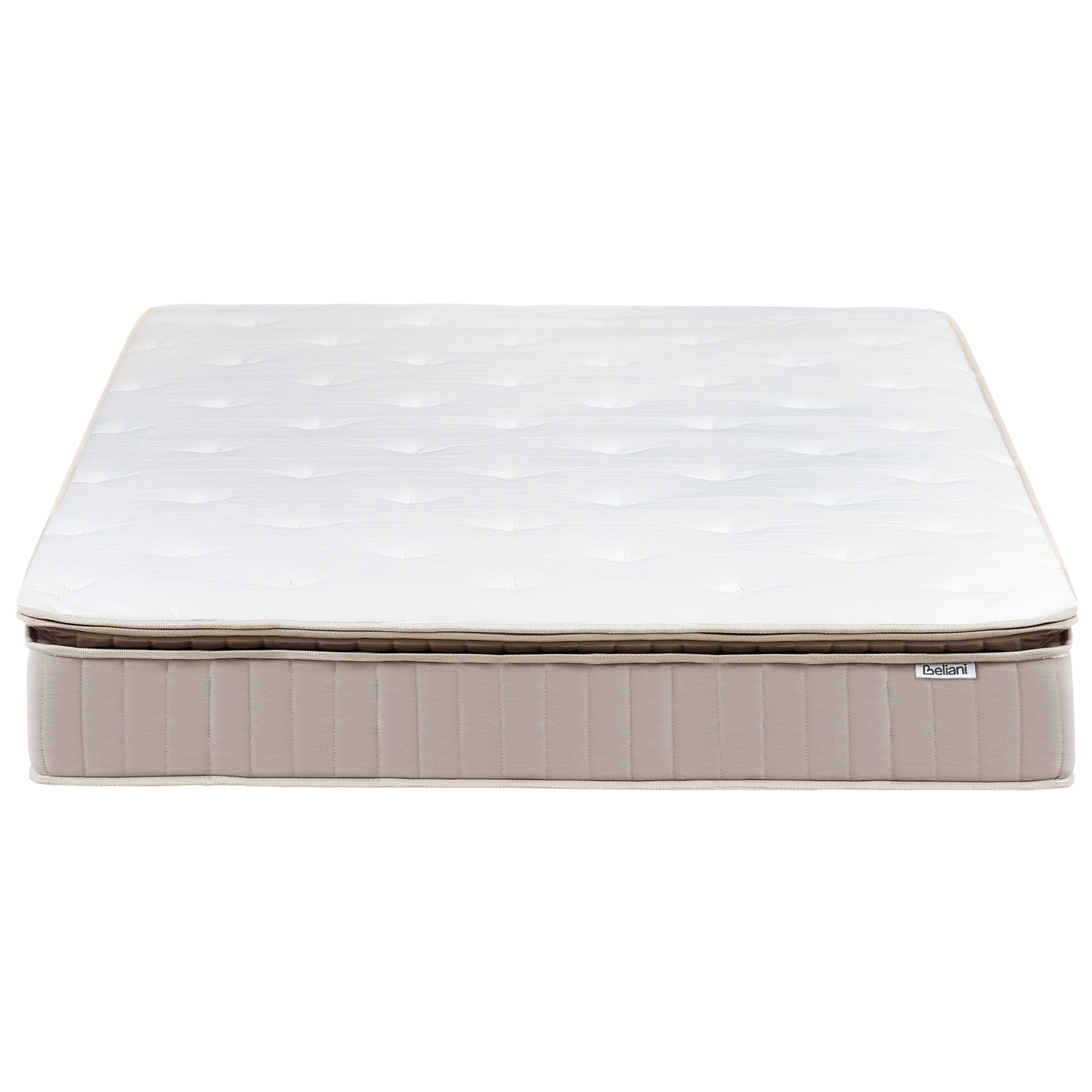Beliani-DAYDREAM-Pocketveringmatras medium-Wit-140 x 200 cm-Polyester