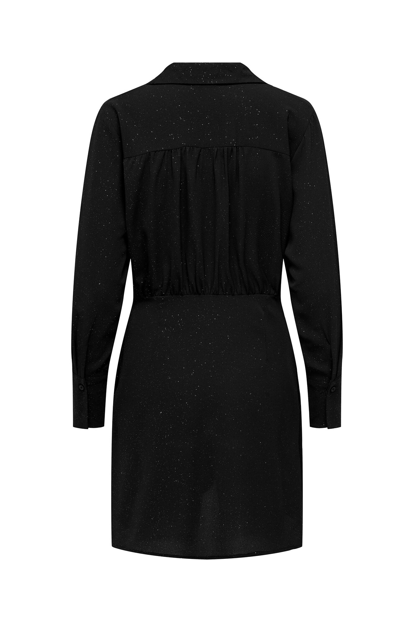vestido curto brilhante