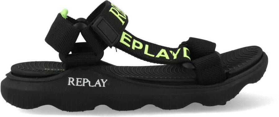 Replay Spacer JT540001T-1754 Zwart Groen
