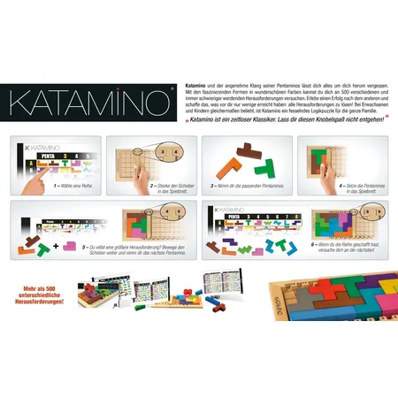 Asmodee Gigamic Katamino (Deutsche Monoausgabe)