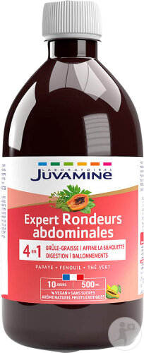 Juvamine Rondeurs Abdominales Essentielle 45+ Flacon 500ml