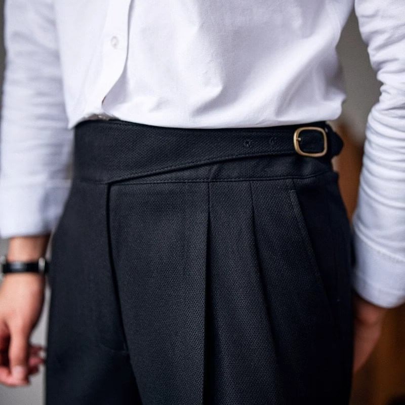 GRAYCIOUS - Mid-rise rechte, rechte broek met rechte pijpen