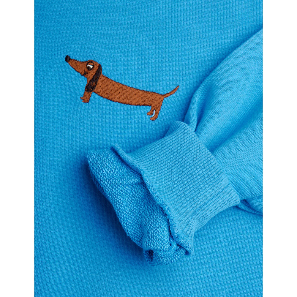 Køb Mini Rodini Blue Dog Emb Sweatshirt