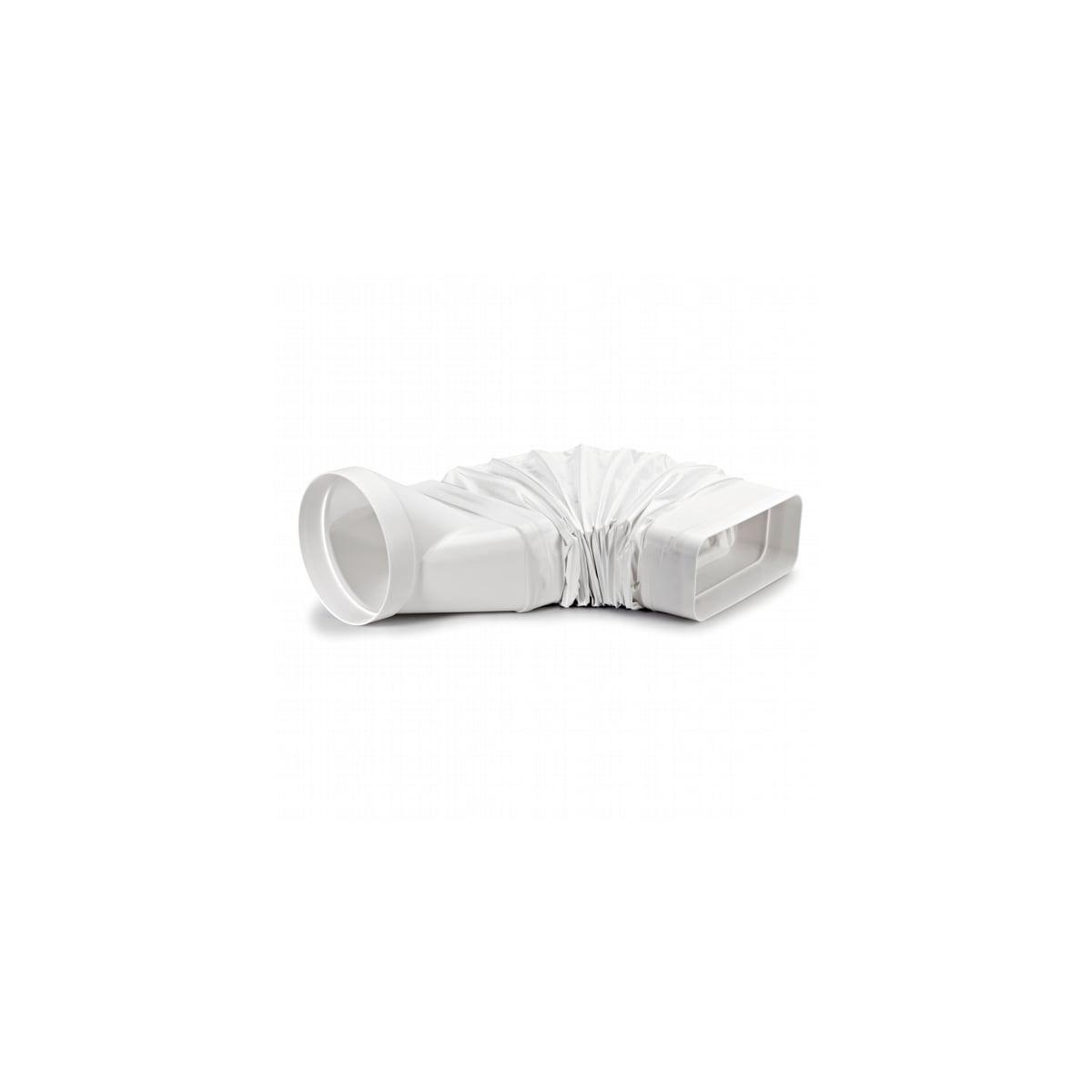 Silverline Avtrekkskanal rund/flad, flexsystem