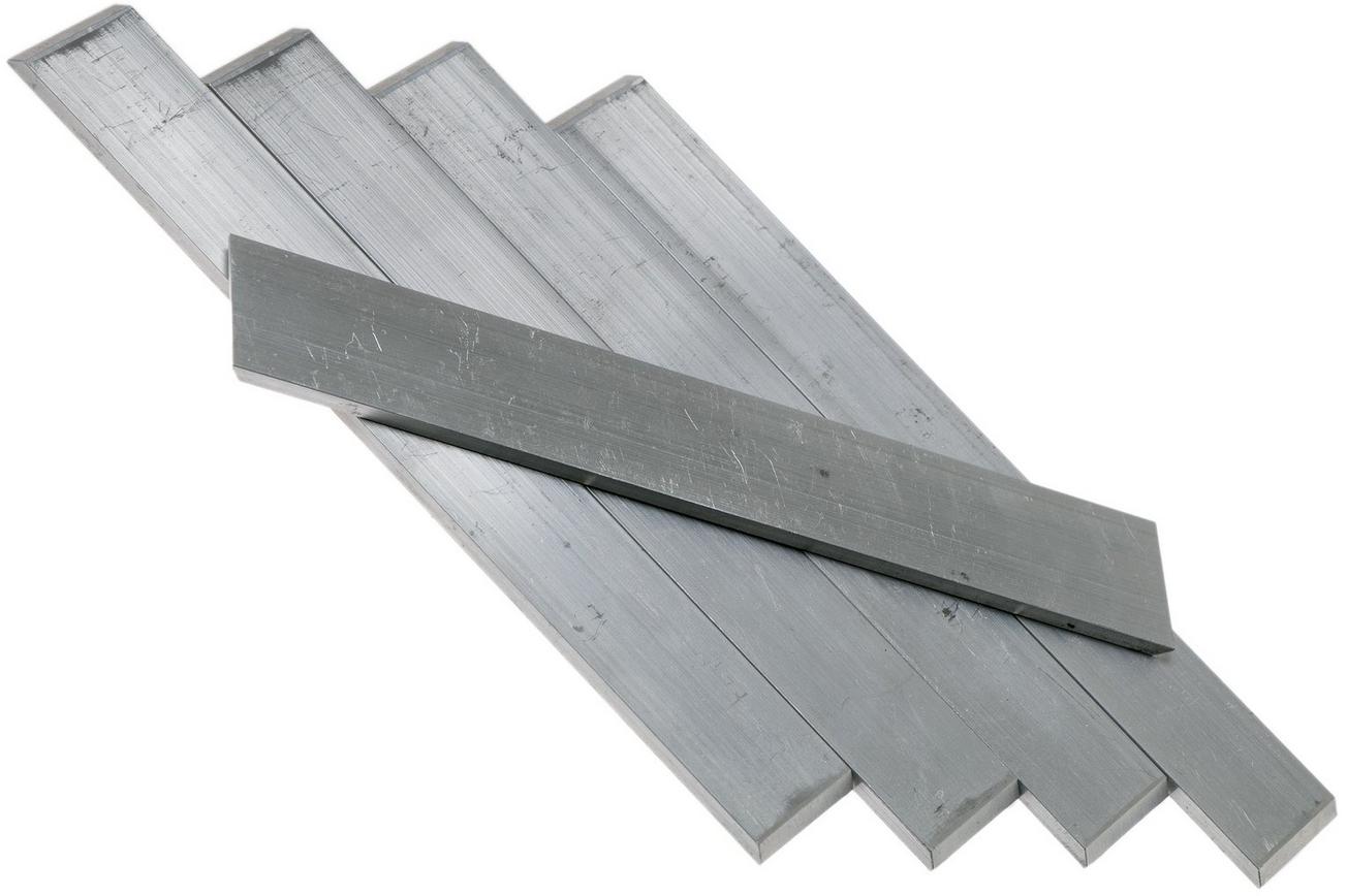 TSPROF set van vijf aluminium montageplaatjes