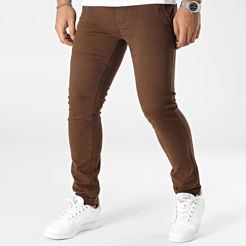 Pantalon Chino Marron