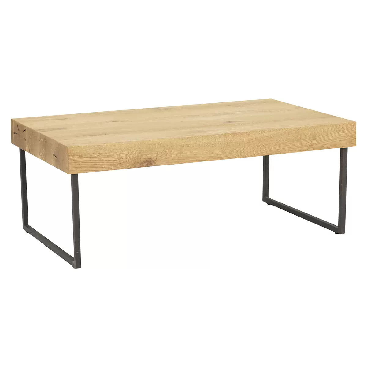 Salontisch Rimini Eiche,schwarz