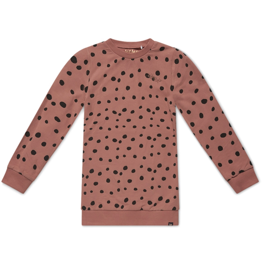 Koko Noko Sweatshirt-Kleid Nathalie dusty pink